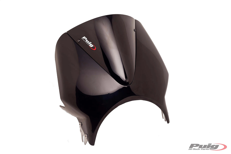 KAWASAKI W 230 [2025] - Pára-brisa Vision | Preto / Preto | PUIG 003NN