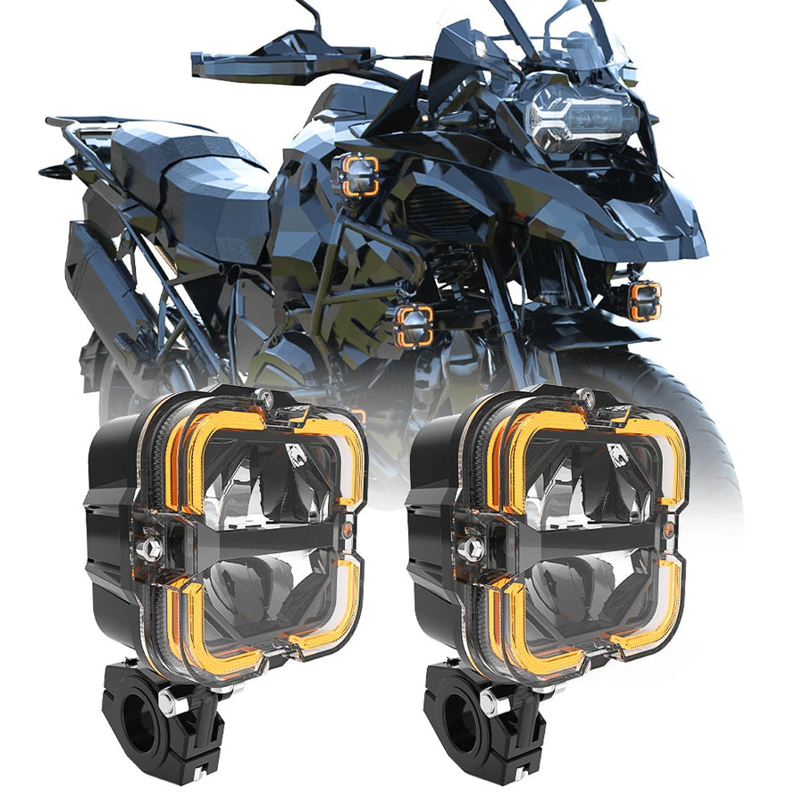 Luzes diurnas universais de LED e faróis adicionais [Motorizar]