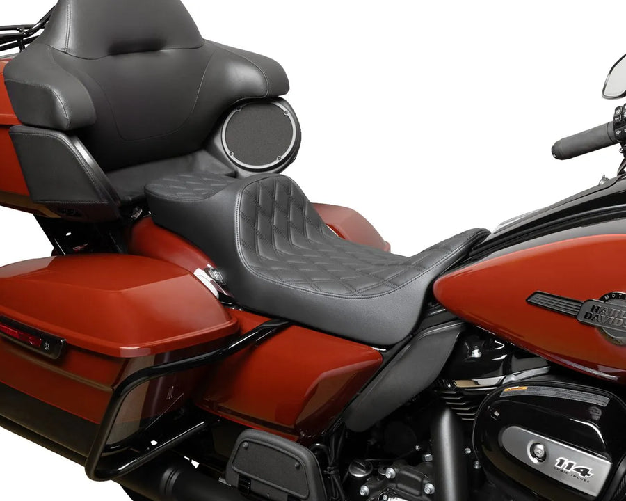 Harley Davidson Touring [DRAG SPECIALTIES] – Assento de alcance estendido Predator III
