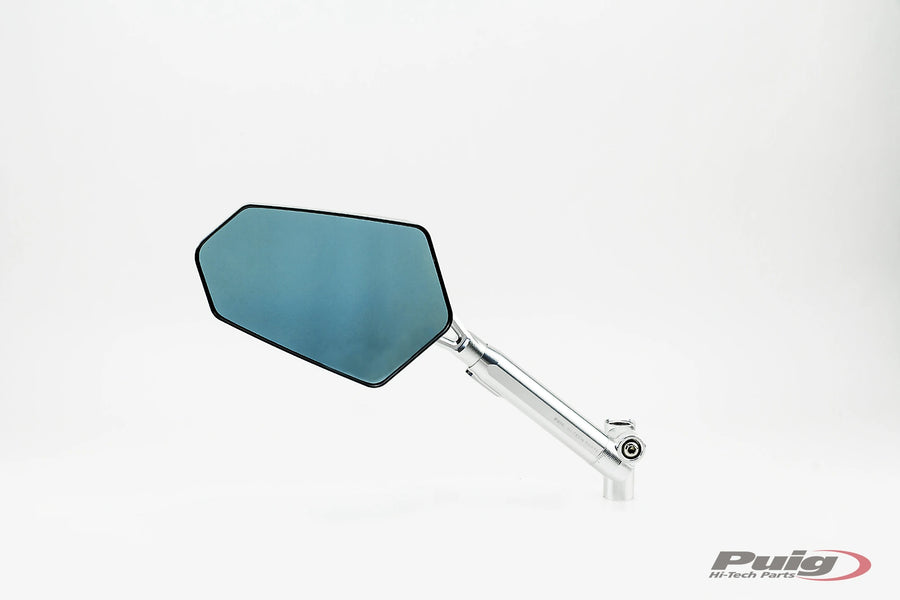 HARLEY-DAVIDSON SPORTSTER S RH 1250 S [2025] - Espelho retrovisor PUIG Explorer esquerdo | Alumínio anodizado / preto | PUIG 014DN
