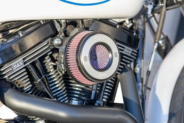 Harley-Davidson FXDBA 1690 Dyna Street Bob Limited [2013] - Air Stinger Stealth Luftfiltersatz – Oberfläche: Schwarz – Bild 8