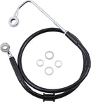 harley davidson fxsb [DRAG SPECIALTIES] - Kit de linha de freio em aço inoxidável-2