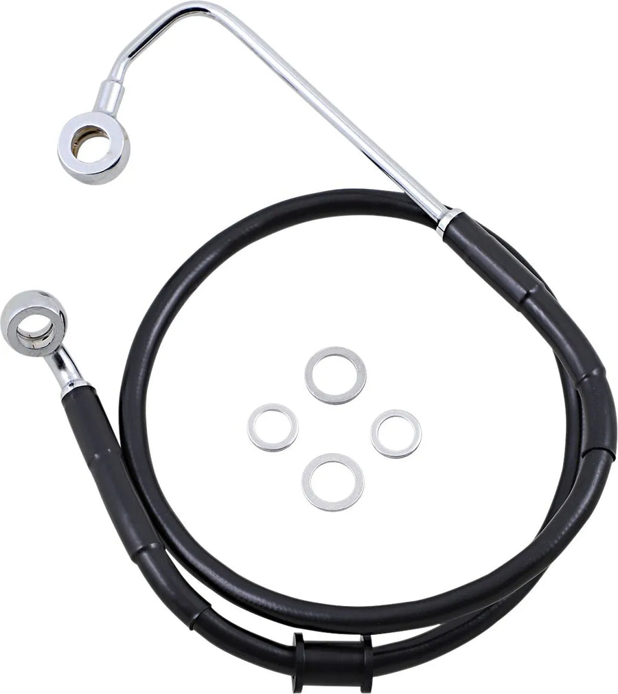 harley davidson fxsb [DRAG SPECIALTIES] - Kit de linha de freio em aço inoxidável