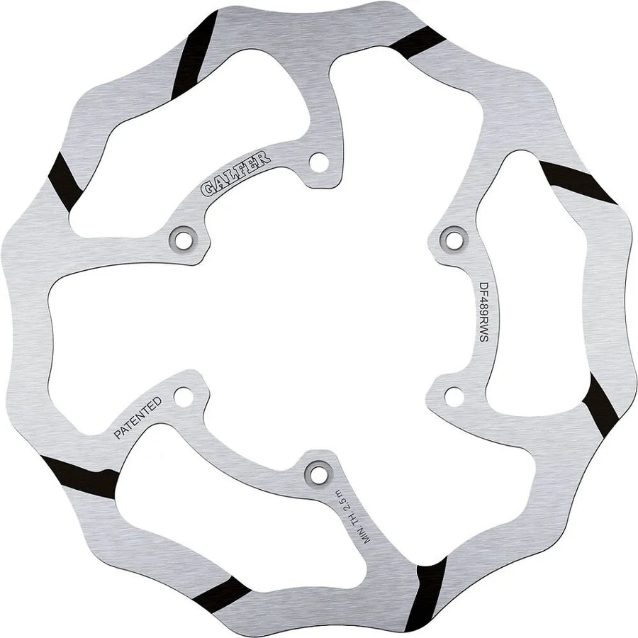 Roda Pequena Suzuki RM 85 17/14 [2022-2023] - DISCO DE FREIO FIXO WAVE GROOVED OVERSIZE – Foto 1