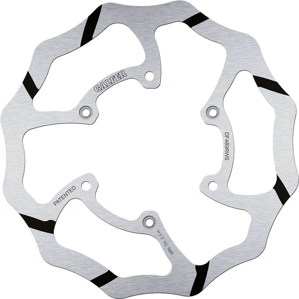 Roda Pequena Suzuki RM 85 17/14 [2022-2023] - DISCO DE FREIO FIXO WAVE GROOVED OVERSIZE – Foto 2