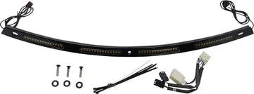 Harley Davidson Flhtcui [CUSTOM DYNAMICS] - Acabamento do pára-brisa Genesis® 4 Dynamic LED Batwing