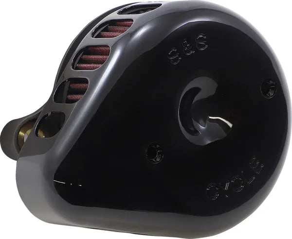Harley-Davidson FLI 1868 Hydra-Glide Revival 114 [2024] - Mini Teardrop Stealth Luftfilter-Kit – Oberfläche: Schwarz – Bild 8