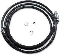 Harley Davidson Fltr [DRAG SPECIALTIES] - Linha de embreagem hidráulica em aço inoxidável