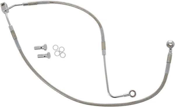 Harley Davidson FXS [DRAG SPECIALTIES] - Kit de linha de freio em aço inoxidável