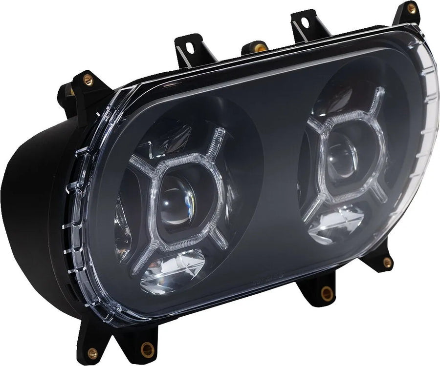 harley davidson fltruse [CUSTOM DYNAMICS] – Farol Double-X LED