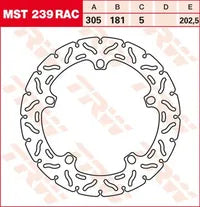 Bmw R 1200 C Independent ABS (0405) [2005] - Bremsscheibe Fest Rund – Bild 9