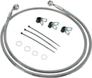 harley davidson flst [DRAG SPECIALTIES] - Kit de linha de freio estendida em aço inoxidável-1
