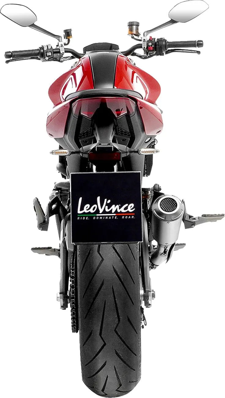 cf moto 700 cl x Heritage [LEOVINCE] – Silenciador slip-on LV-10