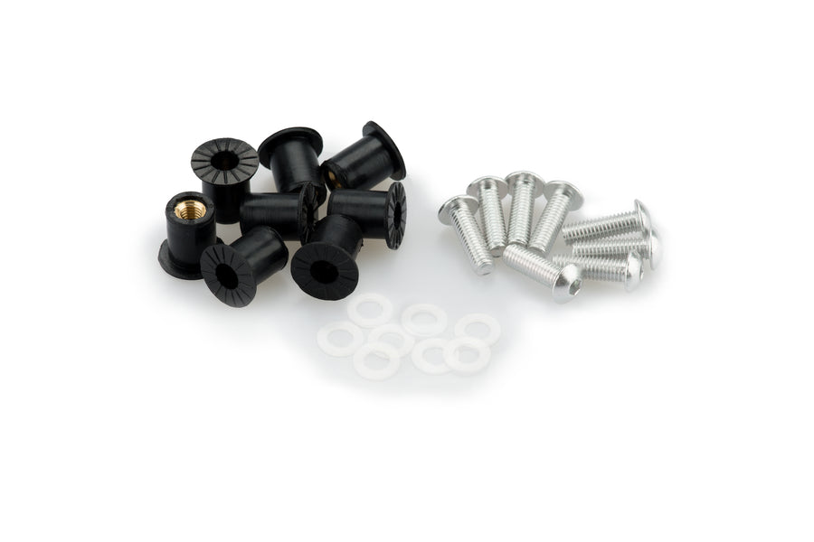 KTM RC 390 [2025] – Kit de parafusos de disco anodizado – Preto