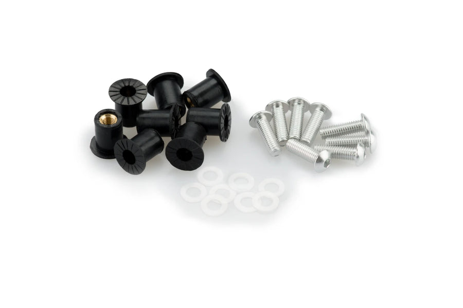 KTM RC 390 [2025] – Kit de parafusos de disco anodizado – Preto