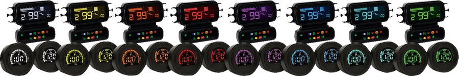 Harley Davidson Softail Street Bob FXBB [KOSO AMÉRICA DO NORTE] - Kit de instrumentos D2