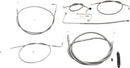 Harley Davidson FLS [LA CHOPPERS] - Kit de cabo/linha de freio revestido de aço inoxidável padrão