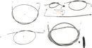 Harley Davidson FLS [LA CHOPPERS] - Kit de cabo/linha de freio revestido de aço inoxidável padrão