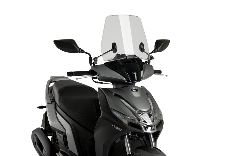 KYMCO AGILITY S 125I CBS E5 – Scooter disco Trafic – Transparente