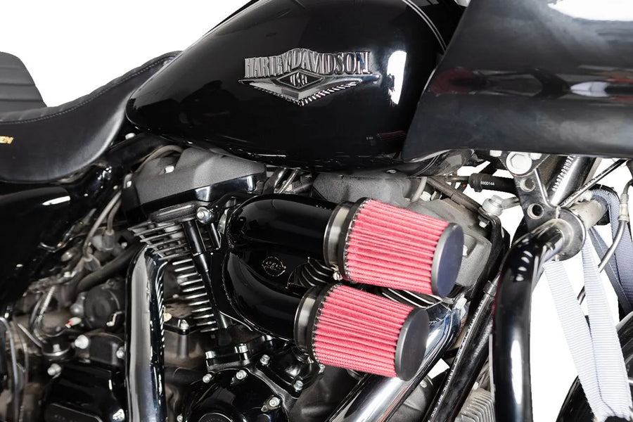 Harley-Davidson FLFBS 1923 Softail Fat Boy 117 [2025] - Tuned Induction Luftfilterkit – Oberfläche: Schwarz – Bild 4