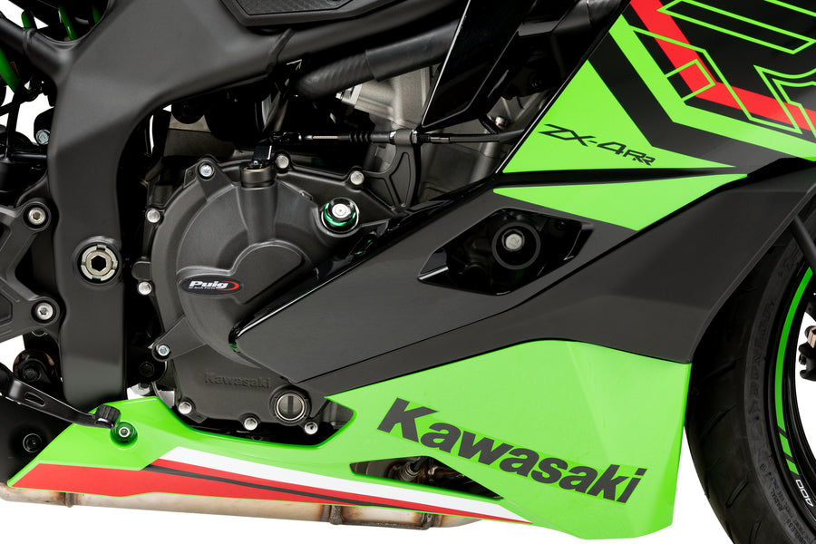 KAWASAKI ZX-4RR NINJA [2025] – Pista de proteção do motor para campeonato