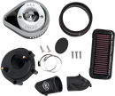Indian PURSUIT 108 Dark Horse Premium [2024-2026] - Stealth Luftfilter-Kit mit Abdeckung – Oberfläche: Silber – Bild 2