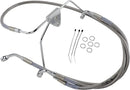 harley davidson flhtc [DRAG SPECIALTIES] - Kit de linha de freio estendida em aço inoxidável-1