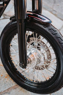 Harley Davidson Softail Street Bob FXBB [CULT WERK] – guarda-lamas da roda dianteira Old School-5