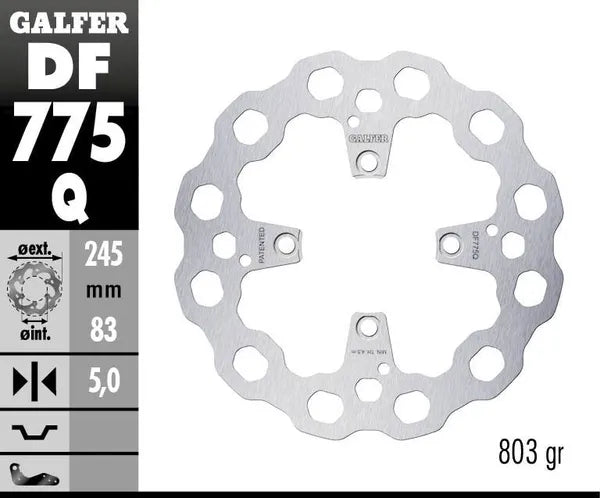 Ducati Streetfighter V4 / V4S 1100 [2024-2026] - Cubiq Bremsscheibe – Bild 4