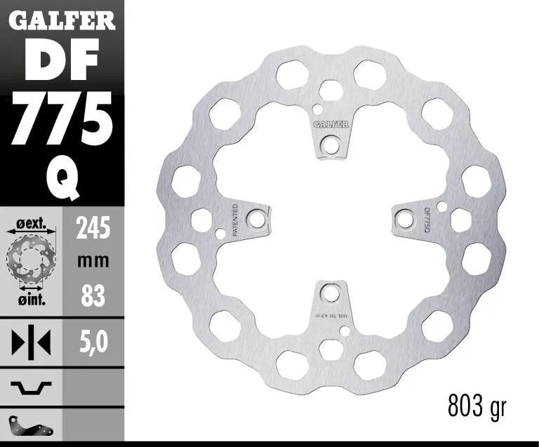 Ducati STREETFIGHTER V4 1100 SP2 [2023-2024] - Cubiq Bremsscheibe – Bild 2