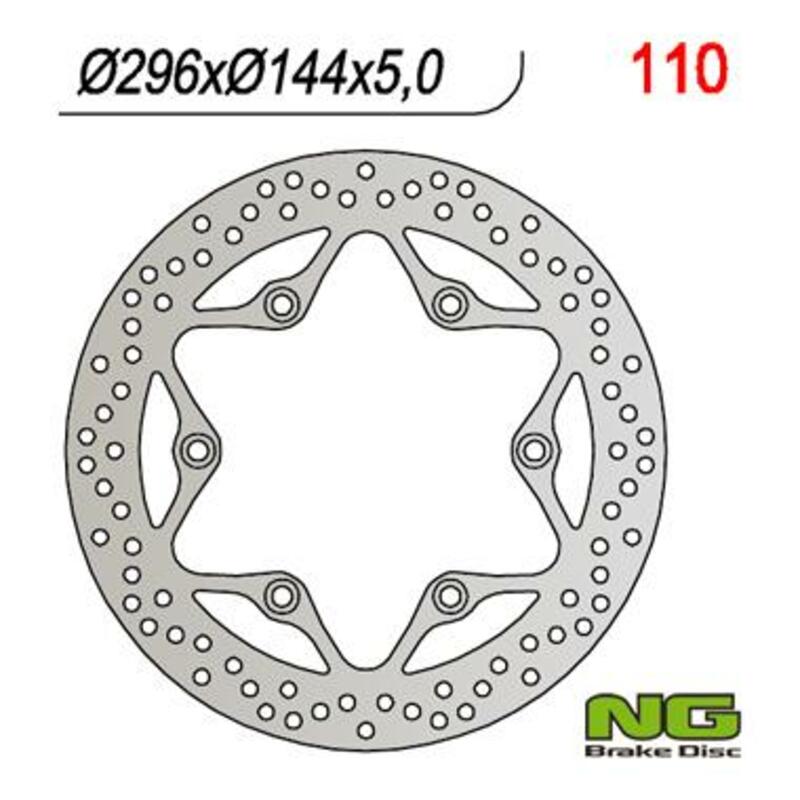 Honda 750 Cb Seven Fifty [NG BRAKE DISC] - disco de freio rígido redondo