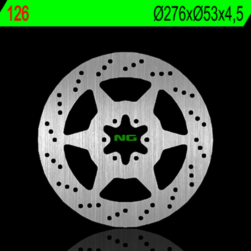 Honda Ntv 650 [NG BRAKE DISC] - disco de freio rígido redondo