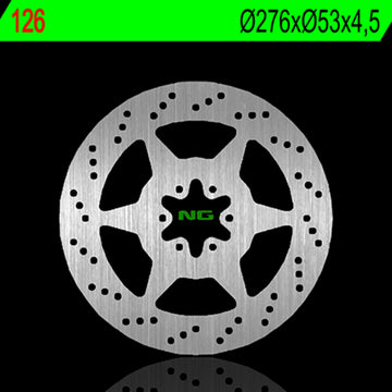 Honda Ntv 650 [NG BRAKE DISC] - disco de freio rígido redondo