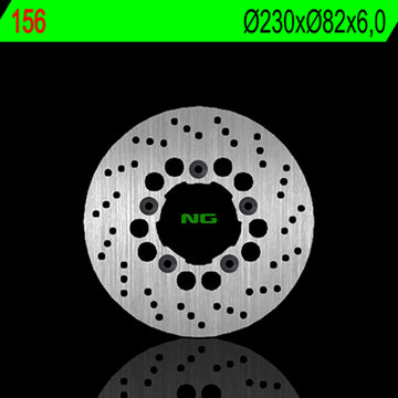 Kawasaki Zxr 750 [NG BRAKE DISC] - disco de freio rígido redondo