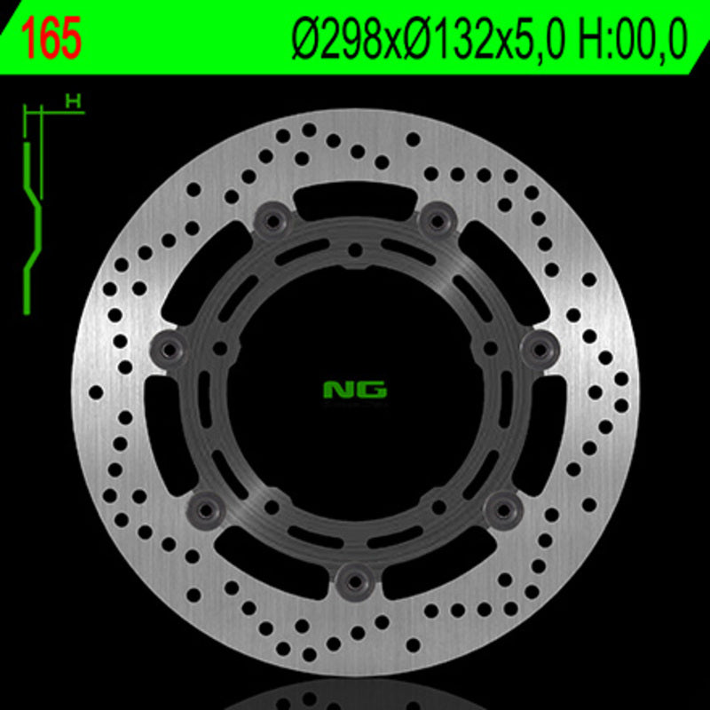 Yamaha Niken 900 Niken Gt 900 [NG BRAKE DISC] - disco de freio redondo flutuante