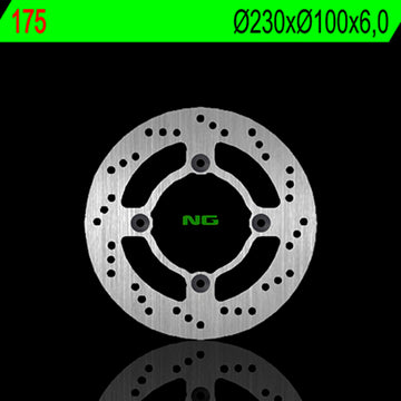Kawasaki Zephyr 750 [NG BRAKE DISC] - disco de freio rígido redondo