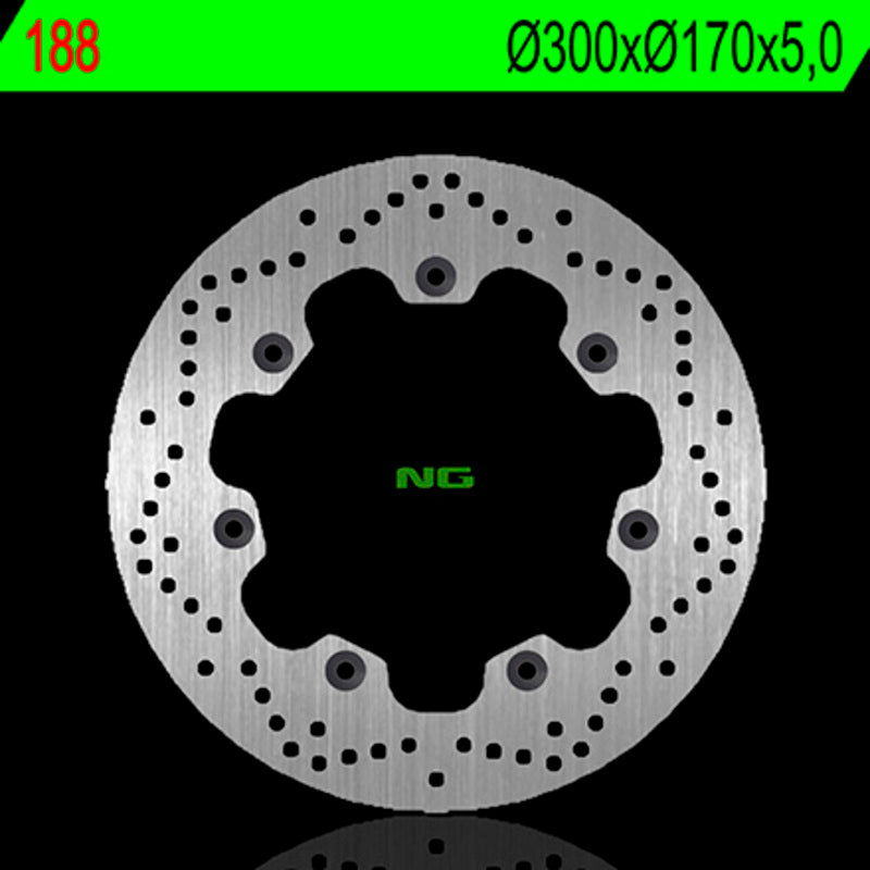 Kawasaki Gpz 1100 [NG BRAKE DISC] - disco de freio rígido redondo