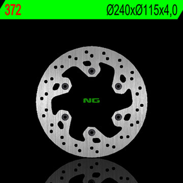Yamaha Yz 426 [NG BRAKE DISC] - disco de freio rígido redondo