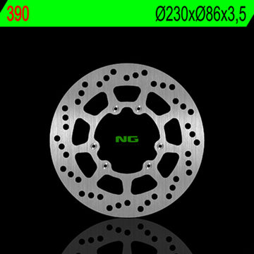 Yamaha Tt 350 [NG BRAKE DISC] - disco de freio rígido redondo