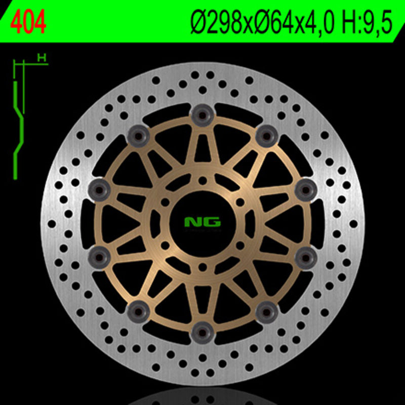 Aprilia Rst 1000 Futura [NG BRAKE DISC] - disco de freio redondo flutuante