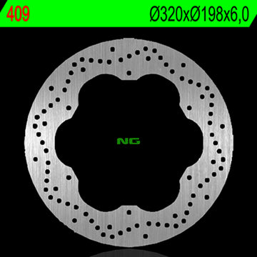 Yamaha Xj 6 [NG BRAKE DISC] - disco de freio rígido redondo