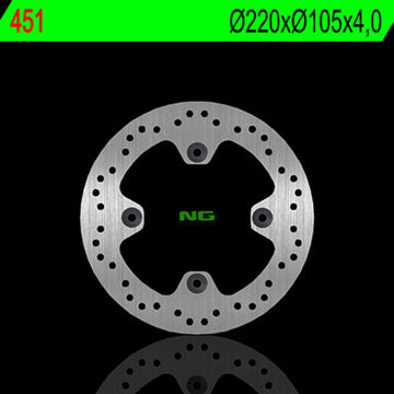 Honda Sh 150 [NG BRAKE DISC] - disco de freio rígido redondo