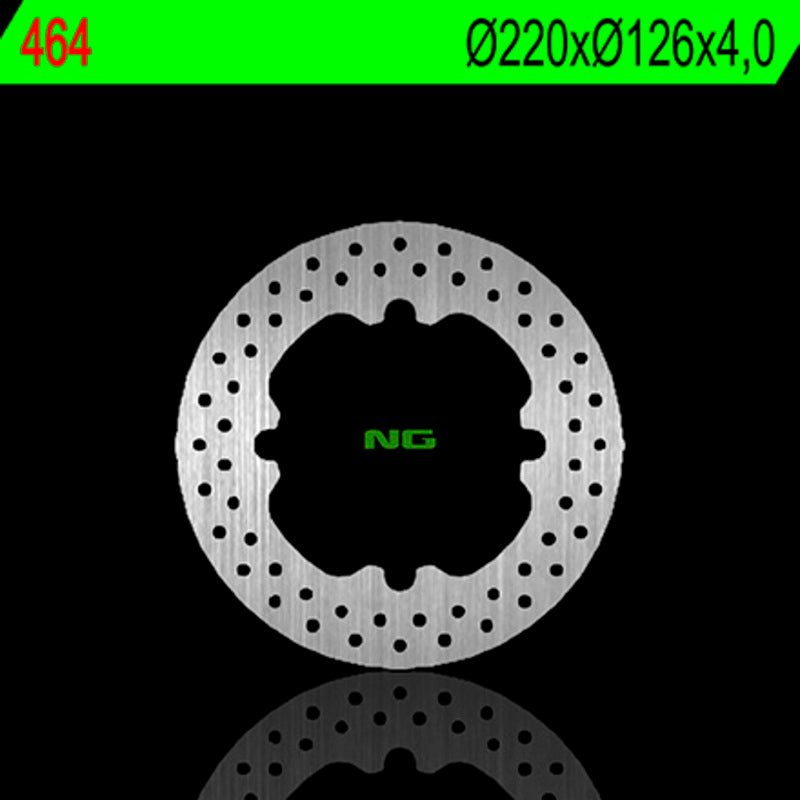 Husqvarna Te 570 H6 [NG BRAKE DISC] - disco de freio rígido redondo