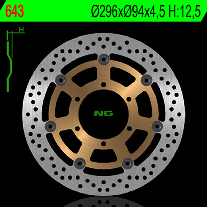 Honda Cb 900 Hornet [NG BRAKE DISC] - disco de freio redondo flutuante