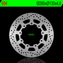 Kawasaki Kl 650 [NG BRAKE DISC] - disco de freio rígido redondo