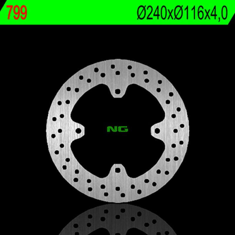 Kawasaki Kx 250 [NG BRAKE DISC] - disco de freio rígido redondo