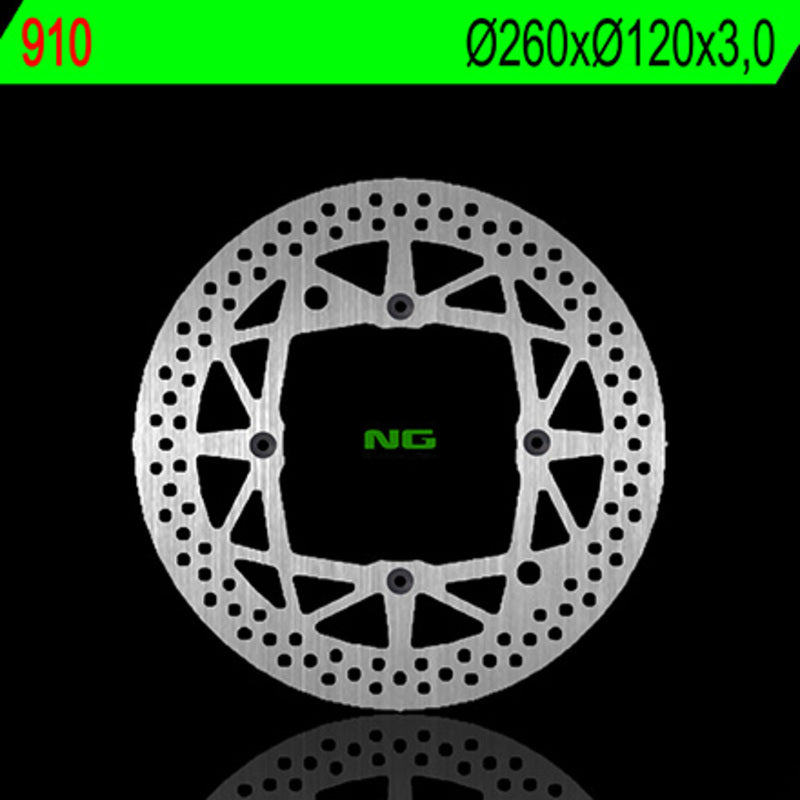 Husqvarna Te 570 H6 [NG BRAKE DISC] - disco de freio rígido redondo
