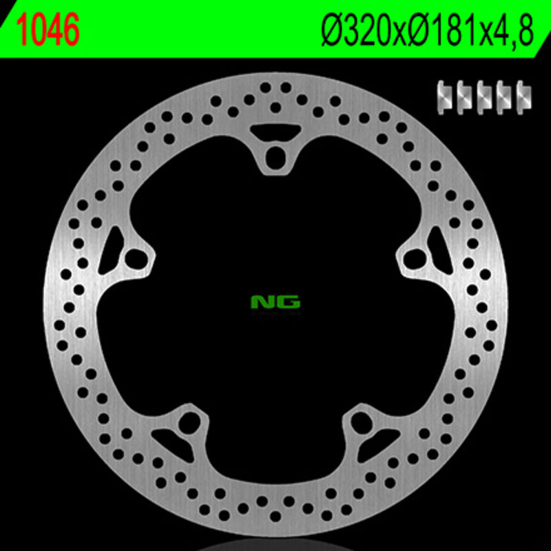 Bmw S 1000 [NG BRAKE DISC] - disco de freio rígido redondo