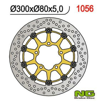 Kawasaki Kle 650 [NG BRAKE DISC] - disco de freio redondo flutuante