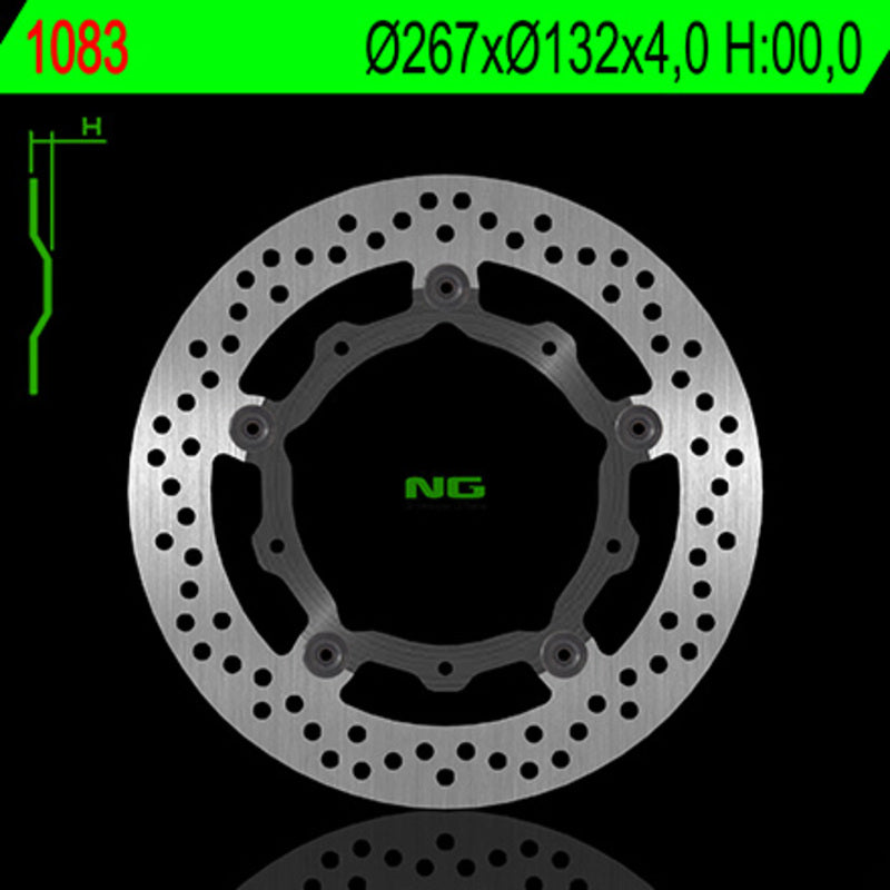 Yamaha T-Max 560 Tech Max [NG BRAKE DISC] - disco de freio redondo flutuante